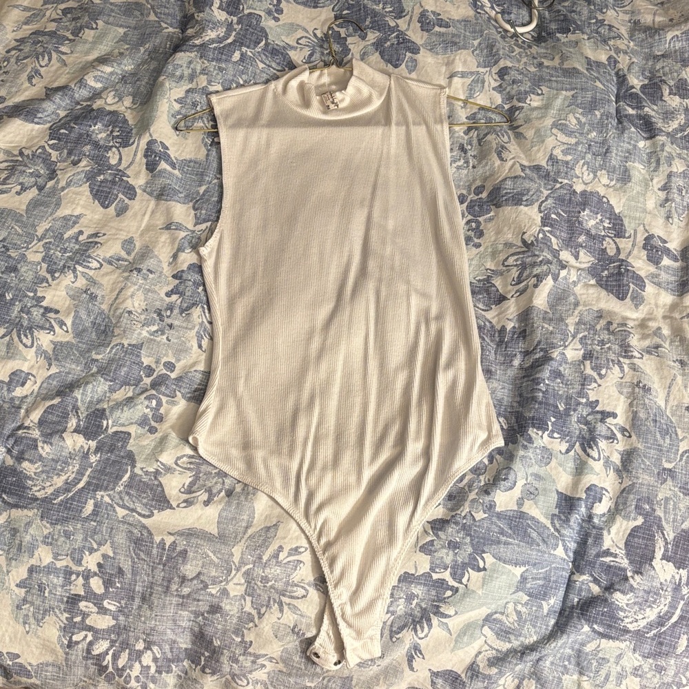 Free People Cream Tank Top